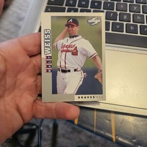Walt Weiss baseball card